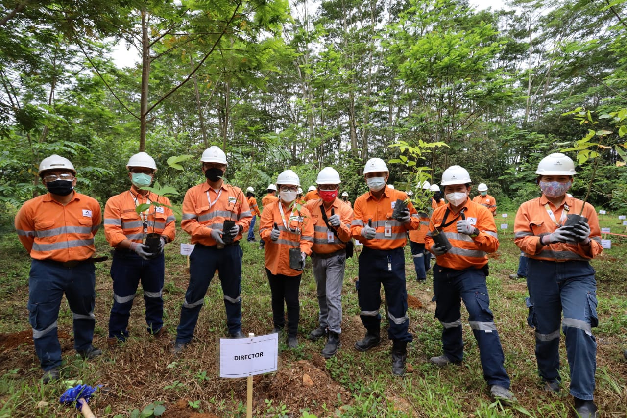 Hari Menanam Pohon Indonesia 2021,PT Agincourt Resources Tanam 3.500 Bibit Pohon