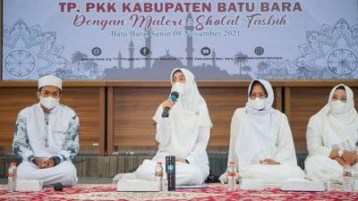 Ny Maya Ajak Kader PKK Batubara Pengajian 'lstiqomah Bertambah lman'