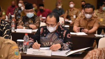 Bupati Batubara Rapat Sinkron Kebijakan Fiskal APBN dan APBD