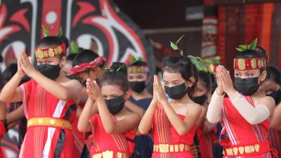 Festival Toba Kaldera Unesco Global Geopark Tampilkan Lomba Menari dan Kuliner Tradisional