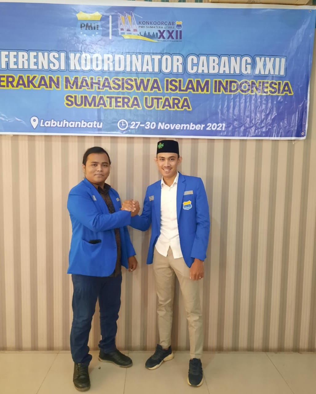 Aklamasi! Tengku Muhammad Tarmizi Pimpin PKC PMII Sumut 2021-2023