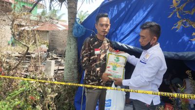 Kadin Batubara Galang Donasi Internal Bantu Korban Kebakaran di Batubara