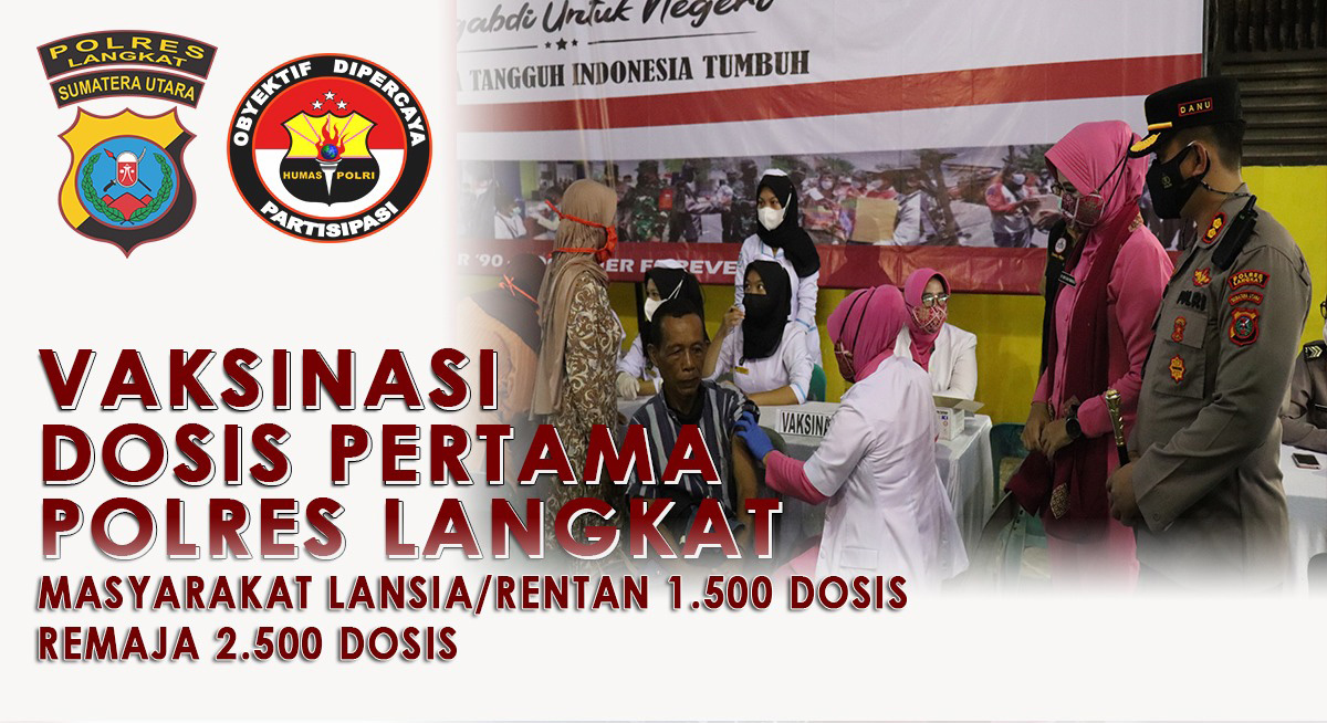 Polres Langkat Sasar Lansia dan Milenial