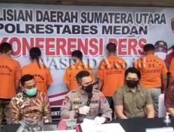 Tahanan Polrestabes Medan Dianiaya Enam Orang Hingga Tewas