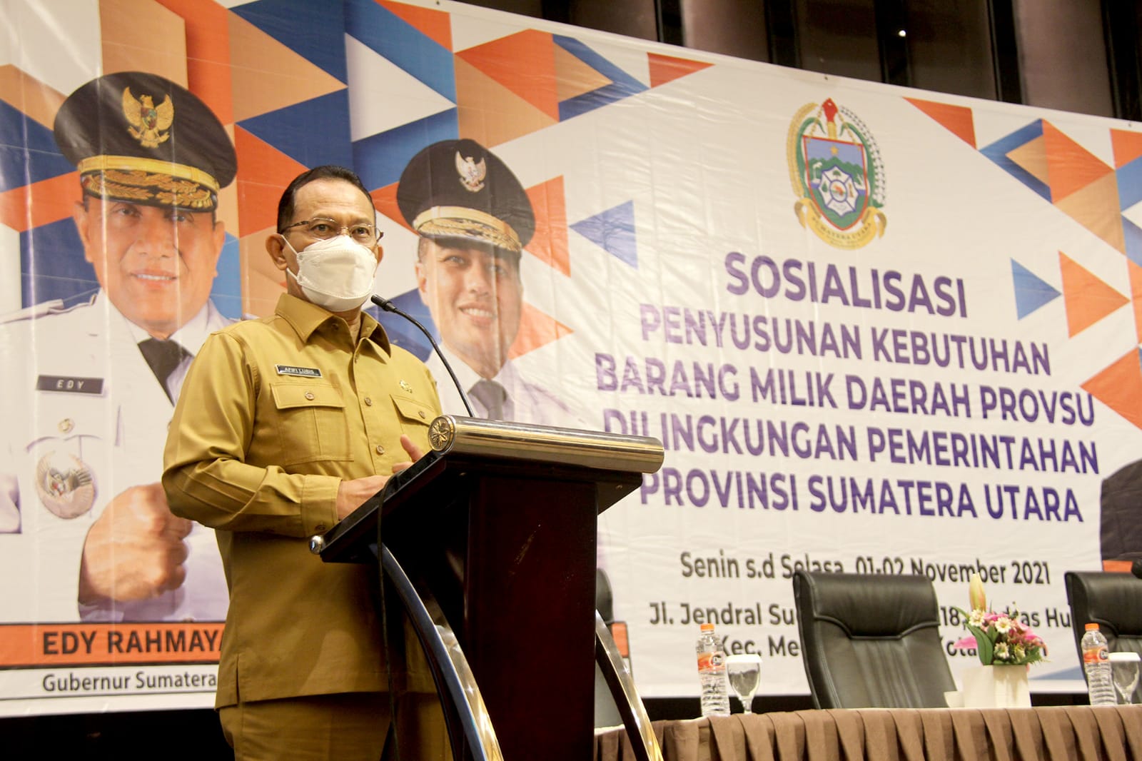 Sekdaprov Sumut Buka Sosialisasi Penyusunan RKBMD