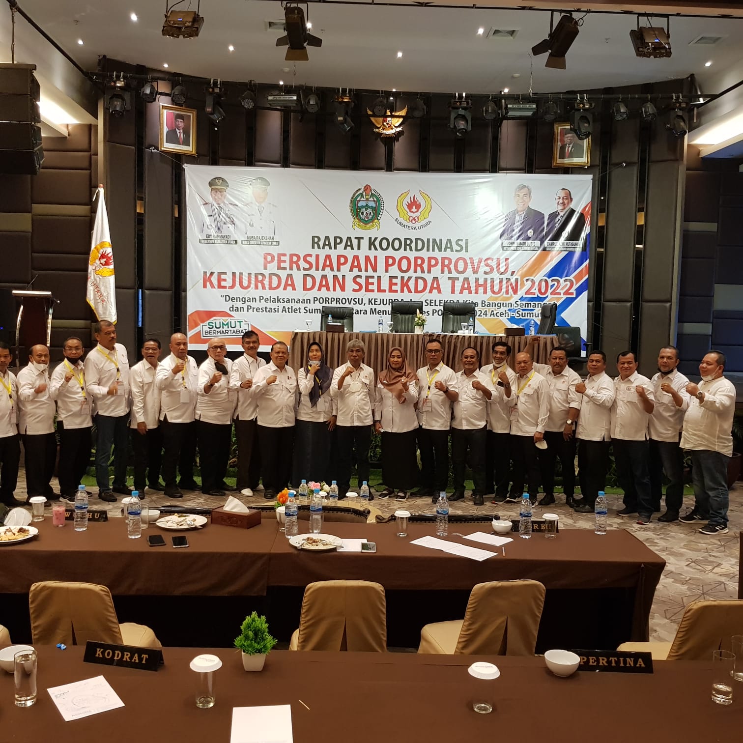 Matangkan Porprovsu 2022 Mendatang, KONI se Sumut Rakor