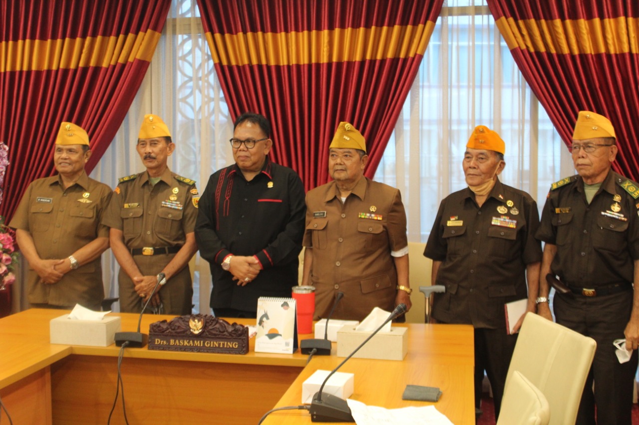 LVRI Sumut Audiensi ke Ketua DPRDSU