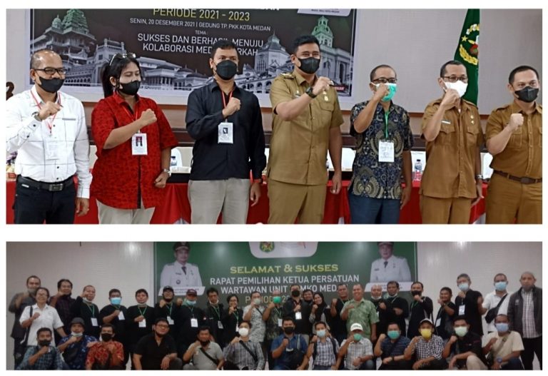 Syaifullah Defaza Ketua Terpilih Persatuan Wartawan Pemko Medan