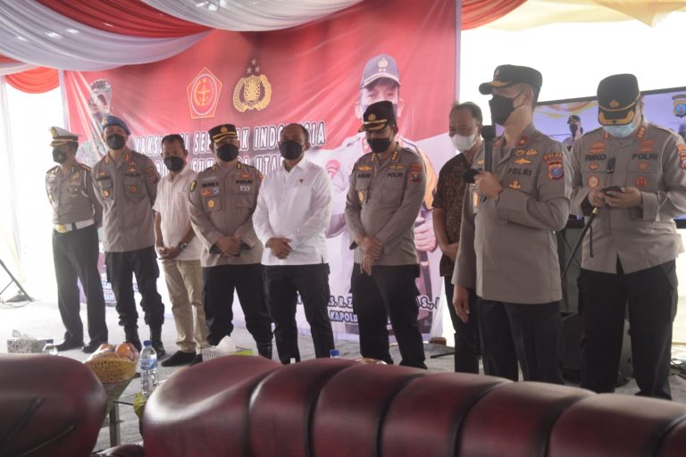 Wakapoldasu Zoom Meeting dengan Kapolri, Vaksin Masal