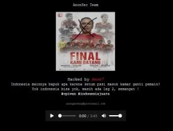 Peretas Laman Situs PSSI Bilang Indonesia Mainnya Bapuk Apa Karena