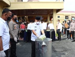 22 Kg Sabu Direbus dan 1106 Ekstasi di Blender Polres Tanjung Balai