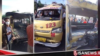 Kereta Api Hantam Angkot, 5 Tewas 3 Luka Berat