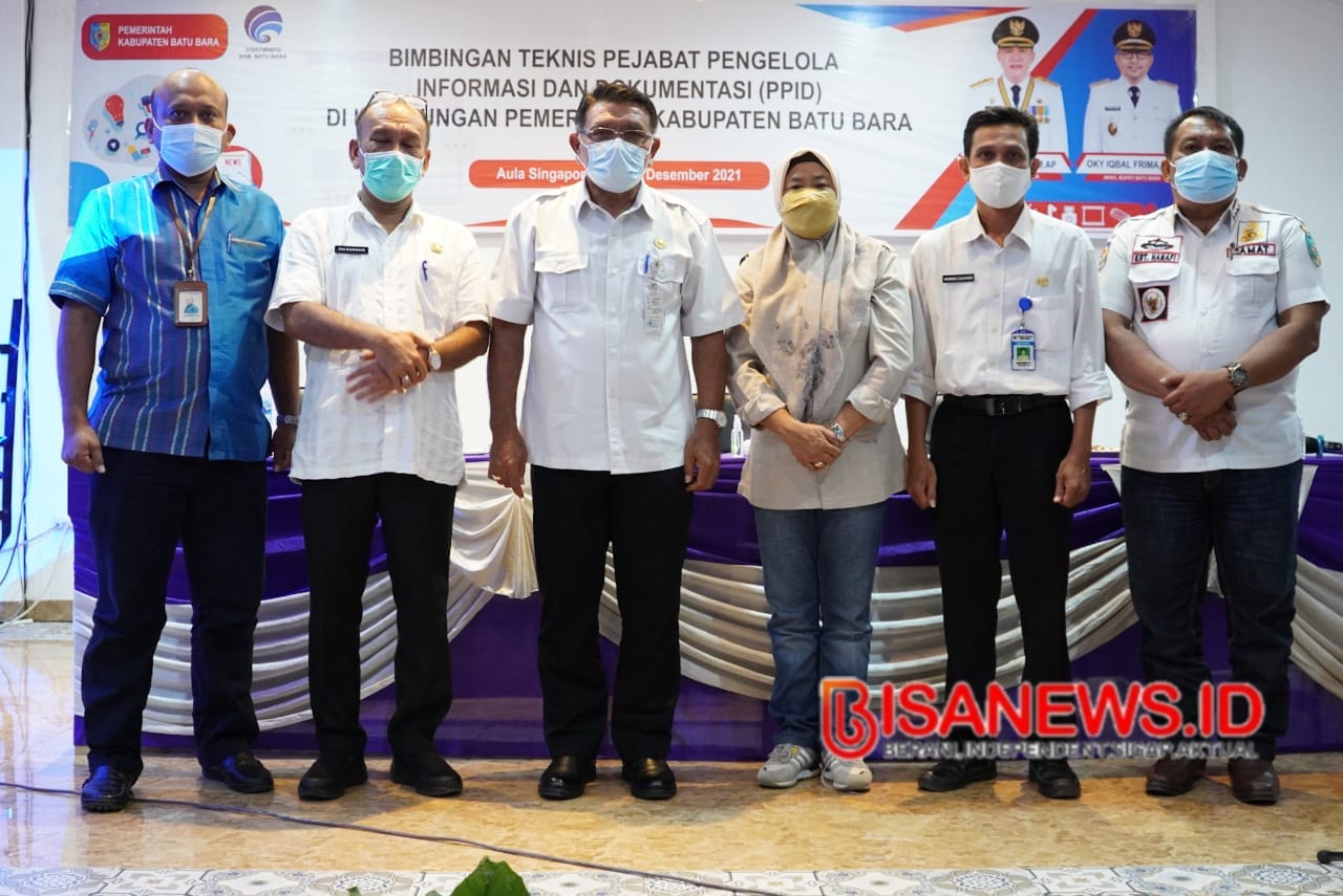 Bupati Zahir Minta Bimtek PPID Mampu Tingkatkan Kinerja Diskominfo