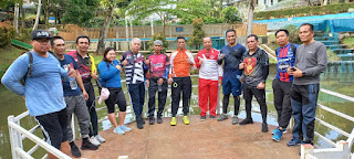Jaga Kebugaran, Direksi PUD Pasar dan Staf Gelar Gowes