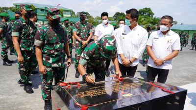 Pangdam I/BB Resmikan Aula Pantai Timur Korem 022/PT