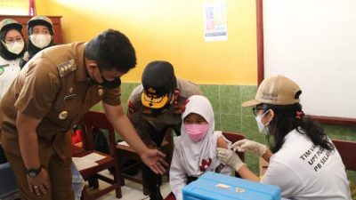Pemko Medan Targetkan Vaksinasi Siswa SD