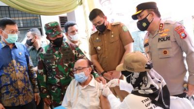 Vaksinasi Booster Pemko Medan Prioritaskan Lansia