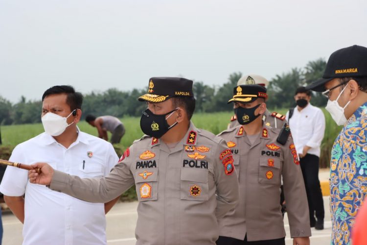 Kapoldasu Cek Kelayakan Tol Binjai - Stabat