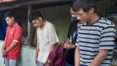 Grebek Namo Gajah, Tim Gabungan Polisi Amankan 5 Pria