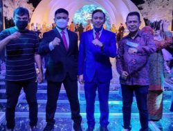 Ketua Pewarta Hadiri Resepsi Nikahan Adik Wakasat Reskrim Polrestabes Medan