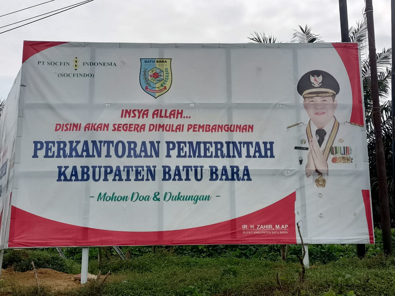 Kantor Bupati Batubara Segera Dibangun Tahun 2022