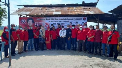 PDIP Batubara Beri Bibit Ikan 1800 Ekor ke 6 Koptan