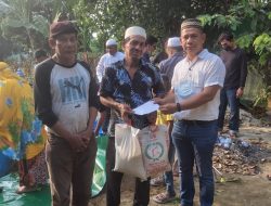 Ketua Pewarta Santuni Keluarga Almarhumah Butet