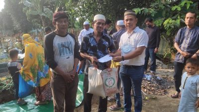 Ketua Pewarta Santuni Keluarga Almarhumah Butet