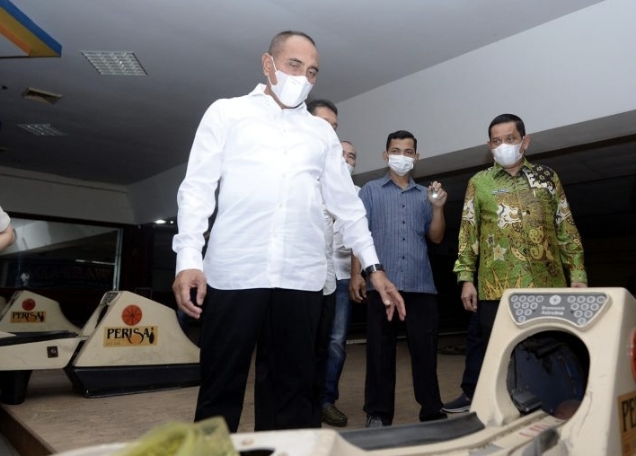 Gubsu Datang, Eks Arena Boling Perisai Plaza Medan Siap Dihidupkan Kembali