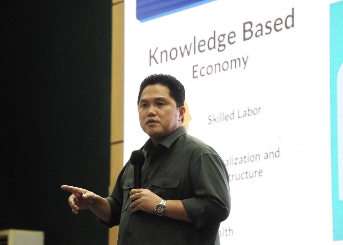 Erick Thohir : Generasi Muda Harus Produktif, Tidak Konsumtif
