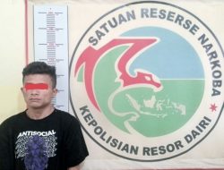 Polres Dairi Ringkus Oknum Mahasiswa Tersangka Pemilik Sabu