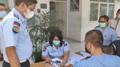 Rutan 1 Medan Terus Laksanakan Vaksinasi
