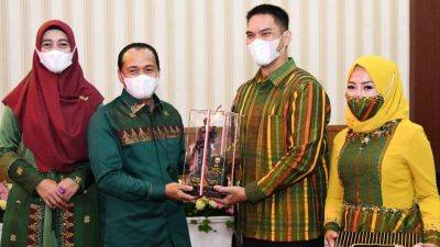 Bupati Zahir Hadiri Pisah Sambut Dandim 0208 Asahan