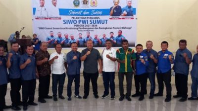 SIWO PWI Sumut Siap Sukseskan Porwanas dan PON XXI