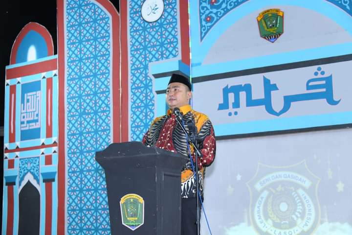 Bupati Labura Tutup MTQ Ke VI dan Festival Seni Nasyid (FSN) Ke VII Tingkat Kecamatan