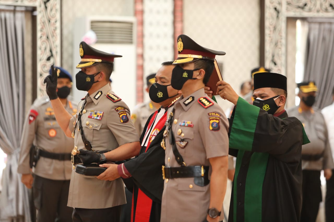 Dirlantas Sumut dan Dua Kapolres Sertijab