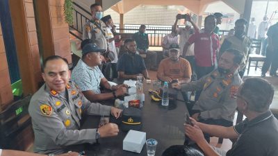 Pindah Tugas, Kapolres Batu Bara Pamitan dengan Wartawan