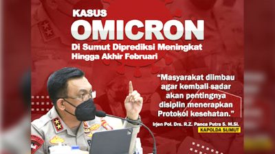 Polda Sumut Kembali Himbau Masyarakat Perketat Prokes