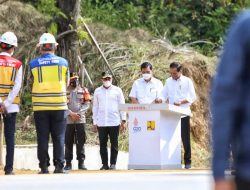 Jokowi Resmikan Jalur Balige By Pass