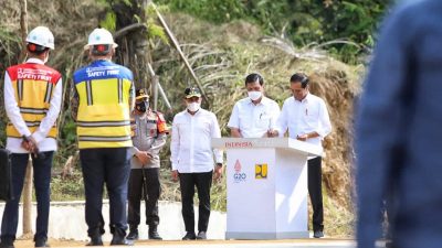 Jokowi Resmikan Jalur Balige By Pass