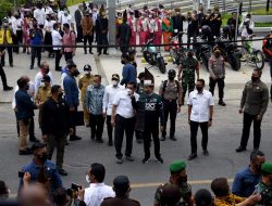 Presiden Jokowi Resmikan Kawasan Pantai Bebas Parapat