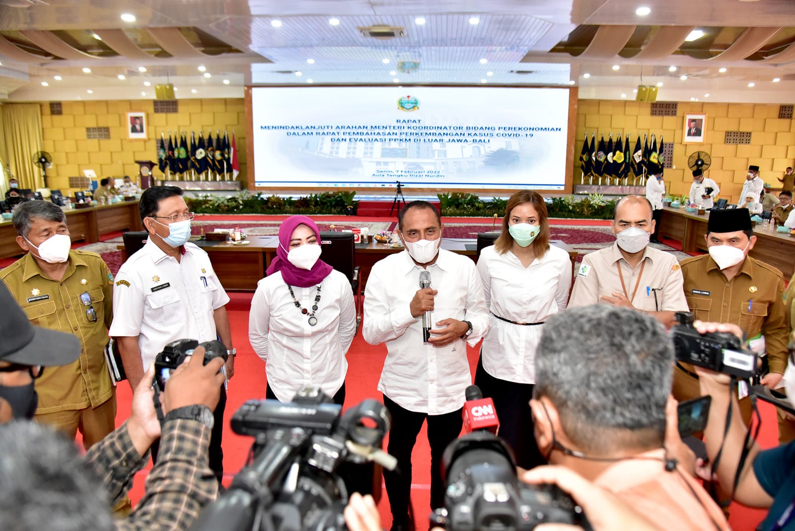 10 Arahan Edy Rahmayadi Antisipasi Covid-19 Varian Omicron