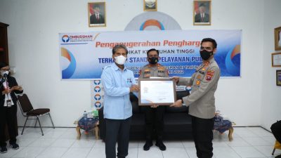 Hasil Survey Ombudsman RI Sumut, Polres Batubara Predikat Zona Hijau