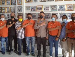 Pewarta Dukung Kapolrestabes Medan