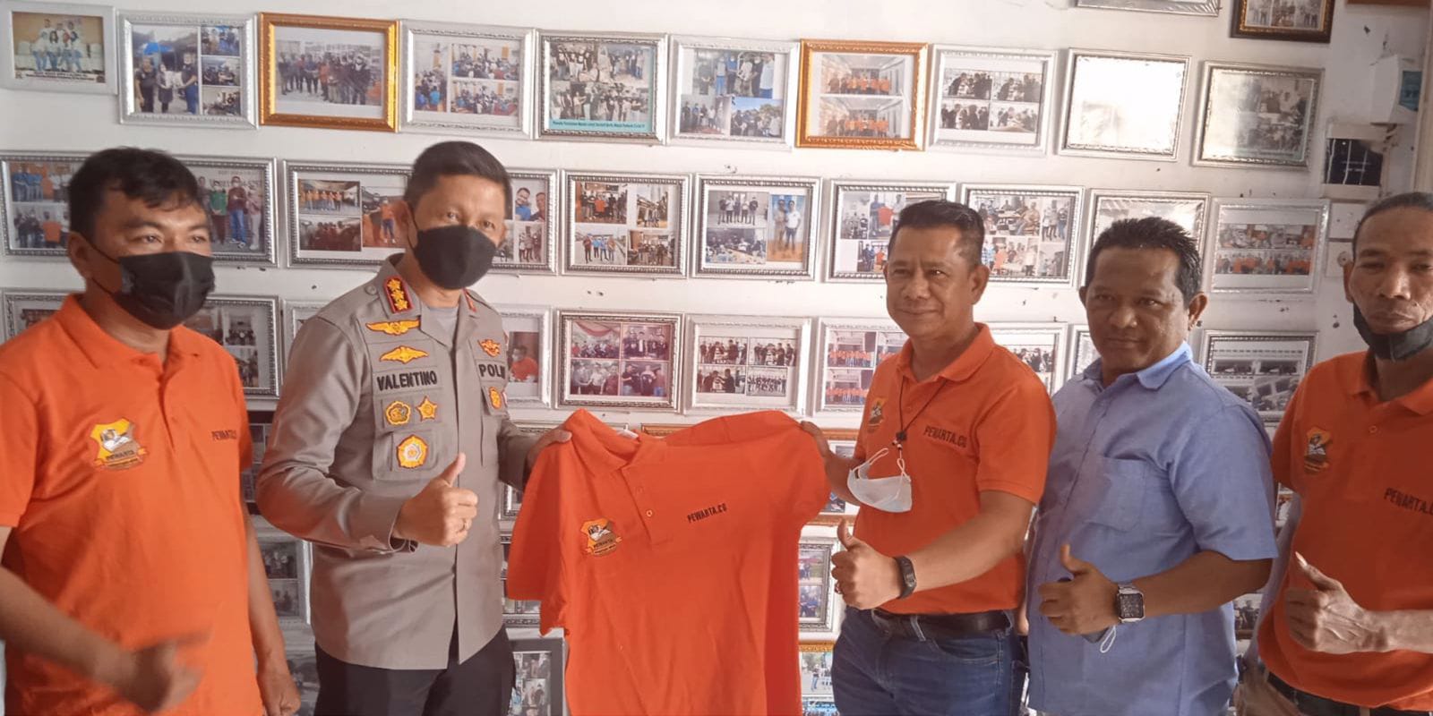 Jalin Sinergitas, Kapolrestabes Medan Datangi Pewarta
