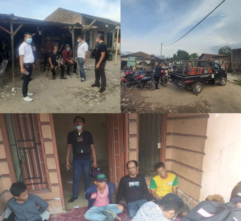 Kampung Jermal XV Digerebek, 7 Orang dan Mesin Judi Disita