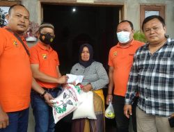 Mantan Loper Tutup Usia, Pewarta Beri Santunan