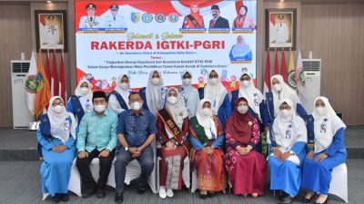 Rakerda IGTKI PGRI ke 15 di Batubara, Untuk Generasi Indonesia Tangguh