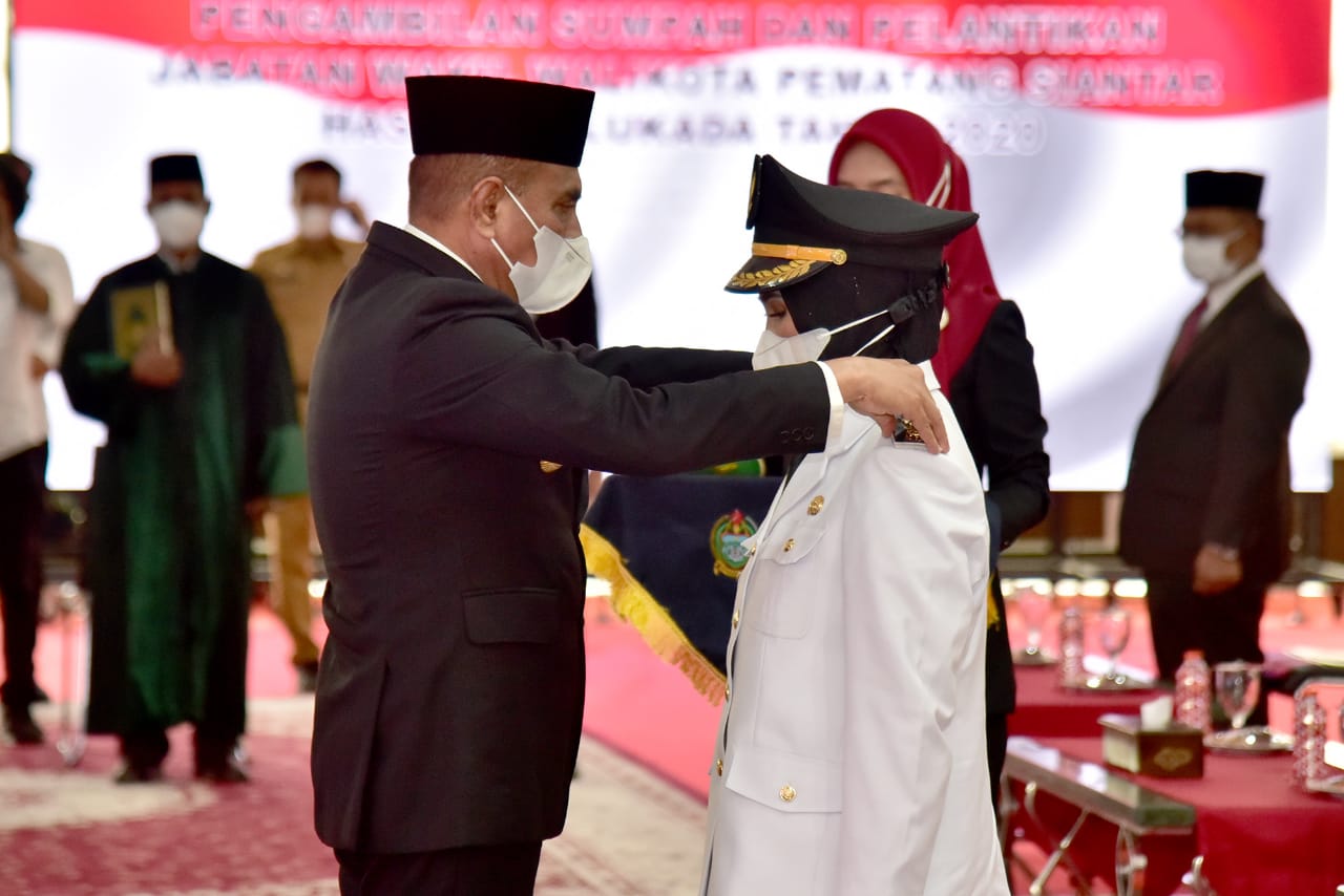 Walikota Terpilih Telah Meninggal, Gubsu Hanya Lantik Wakil Walikota Siantar