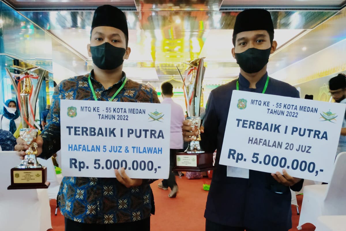 Dua Pemenang MTQ Medan Mau Jadi Tentara